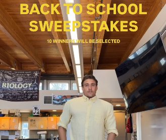 J.Crew Factory “Back to School” Sweepstakes - Win a $350 J.Crew Factory Gift Card (10 Winners)