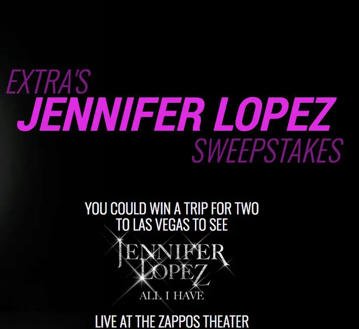 J-Lo Sweepstakes