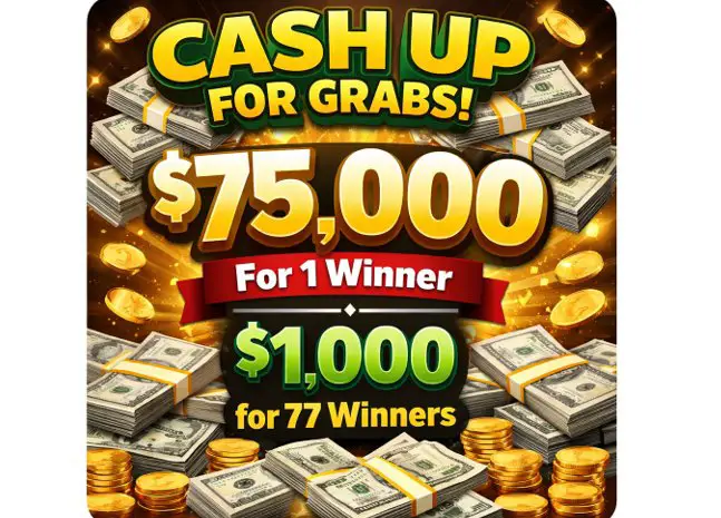 Jack’s $75K Giveaway 2026 - Win $75,000 or $1,000 Cash