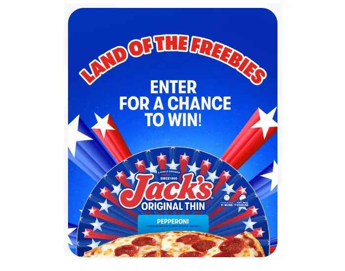 Jack's Pizza Summer Sweepstakes - Win Cool Summer Gear & More