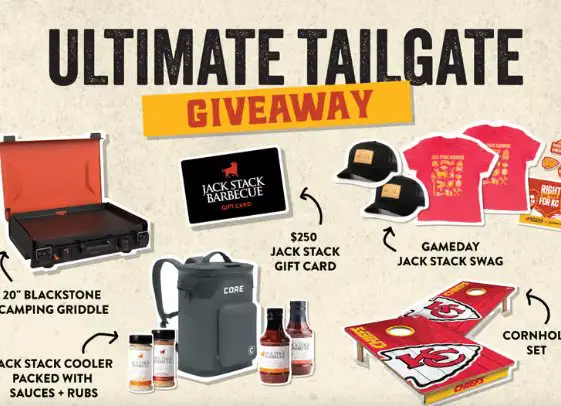 Jack Stack Barbecue The Ultimate Tailgate Sweepstakes - $650 Prize Package Up For Grabs