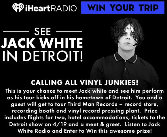 Jack White Sweepstakes