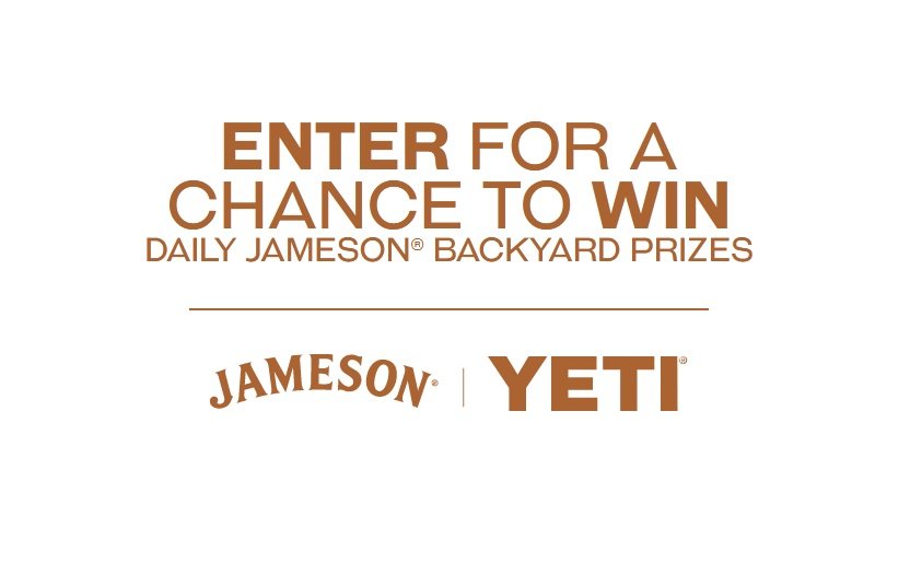 Jameson® Irish Whiskey Summer Sweepstakes - Win a Yeti Cooler or a Cornhole Set