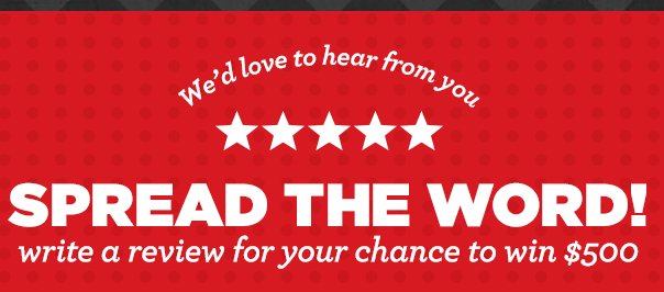 JCP Ratings & Reviews Sweepstakes!