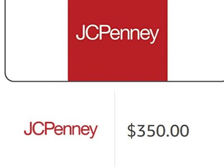 JCPenney Shopping Spree Gift Card Giveaway