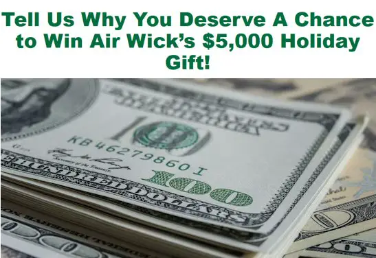 Jennifer Hudson Show Air Wick’s Holiday Contest - Win $5,000 Cash