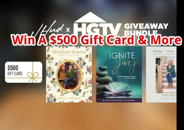 Jennifer Hudson Show HGTV Bundle Sweepstakes – Win A $500 Gift Card & More