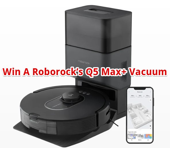 Jennifer Hudson Show Holiday Giveaways Bundle #3 - Win A Roborock’s Q5 Max+ Vacuum, A Foot Massager & More {2 Winners}
