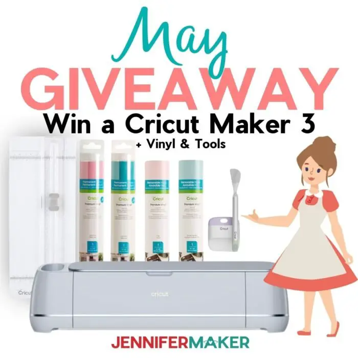 Jennifermaker Cricut May 2023 Giveaway – Enter To Win A Cricut Maker 3 Prize Package
