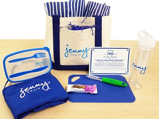 Jenny Craig Diet Plan & Prize Package Sweepstakes