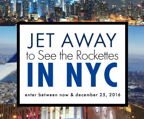 Jet Away to See the Rockettes in NYC!
