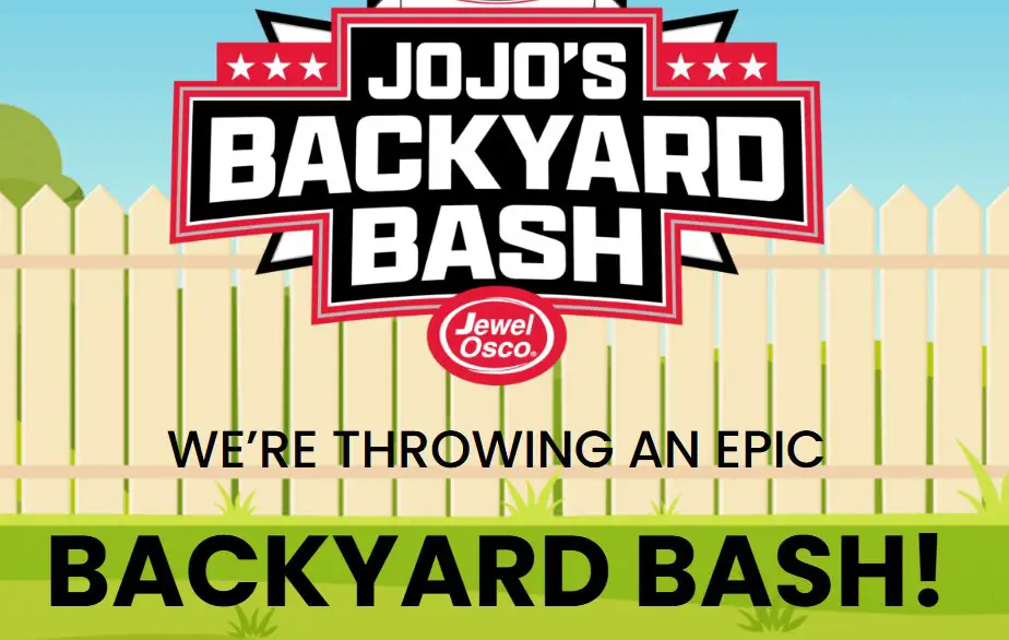 Jewel-Osco Backyard Bash Sweepstakes - Win a $2,000 Ultimate Backyard Bash Package (5 Winners)
