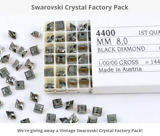 JewelrySupply Giveaway - Win A Swarovski Crystal Factory Pack