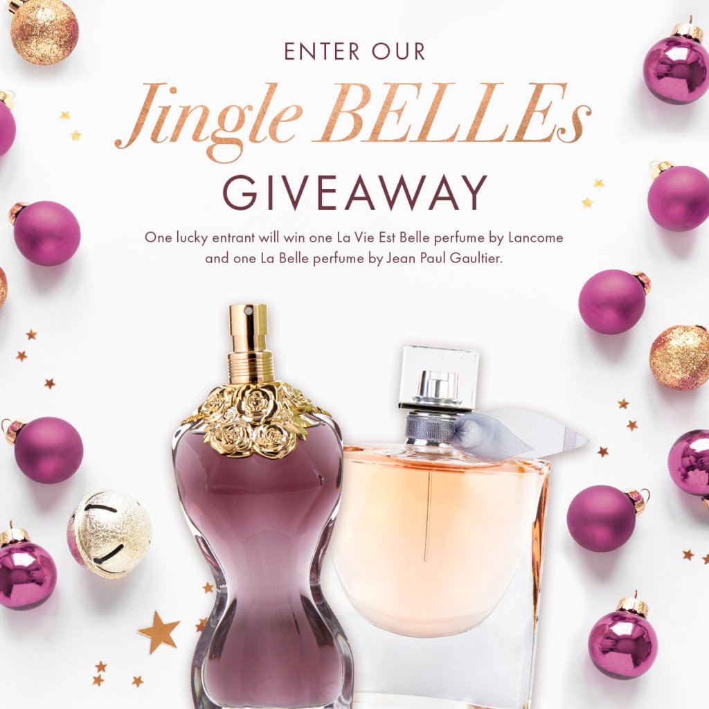 Jingle Belles Giveaway - 2 Awesome Perfumes Up For Grabs