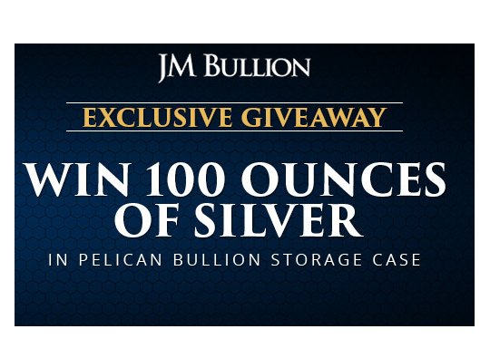 JM Bullion 2026 Mini Monster Box Giveaway - Win 100 ounces of silver.