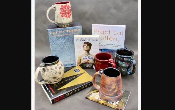 Joel Cherrico Pottery New Year Mug And Book Giveaway - Win Mug & Book Packages (5 Winners)