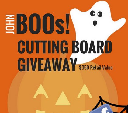 John Boos Cutting Board Giveaway