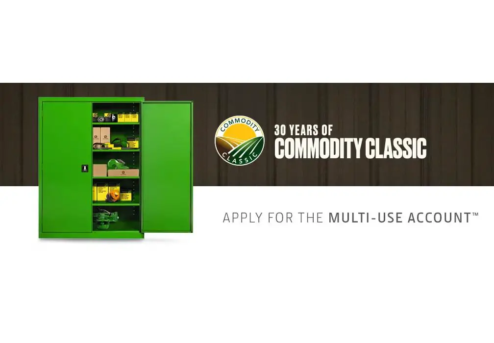 John Deere Parts Cabinet Giveaway - Win A Parts Cabinet