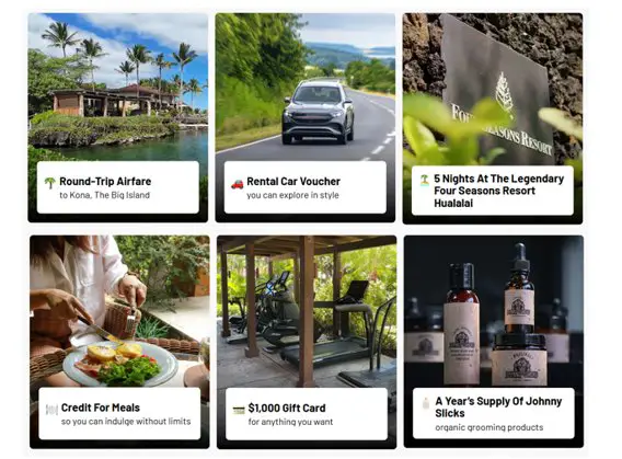 Johnny Slicks Hawaii Trip Giveaway - Win a $30,000 All-inclusive Trip for 2 to Hawaii