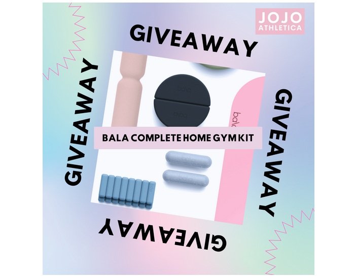 Jojo Athletica Launch Giveaway - Win a $600 Bala Gift Card