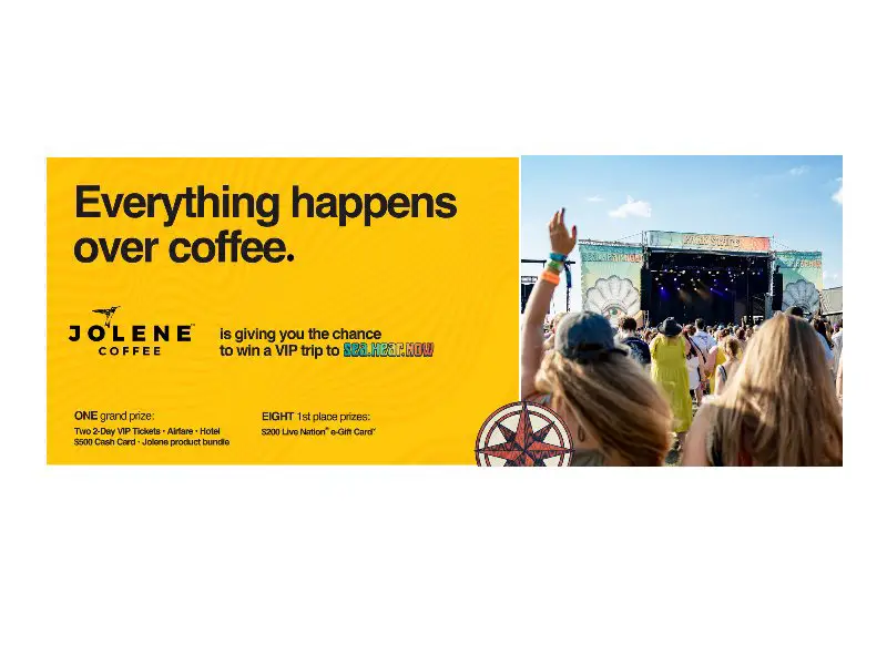 Jolene Coffee Asbury Park NJ Festival Sweepstakes - Win A Trip For Two To Sea.Hear.Now Festival With Two VIP Tickets