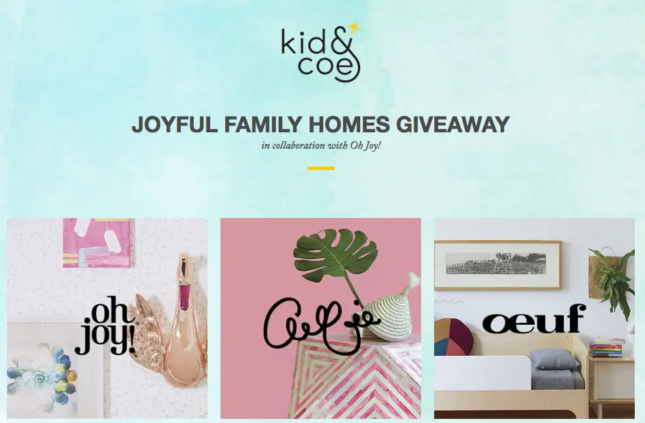 Joyful Family Homes (7 Prizes)