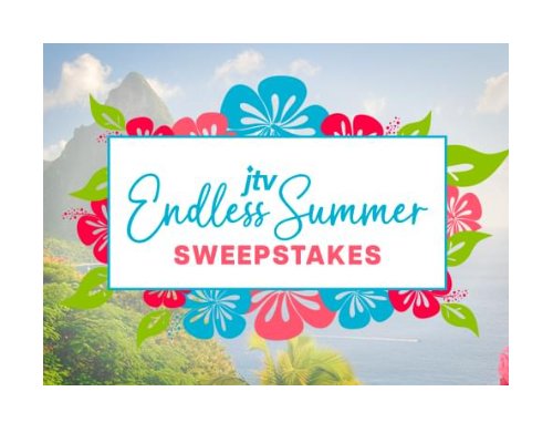 JTV's Endless Summer Sweepstakes - Win A Trip For Two To St. Lucia Or $10,000 Brilliant Cash
