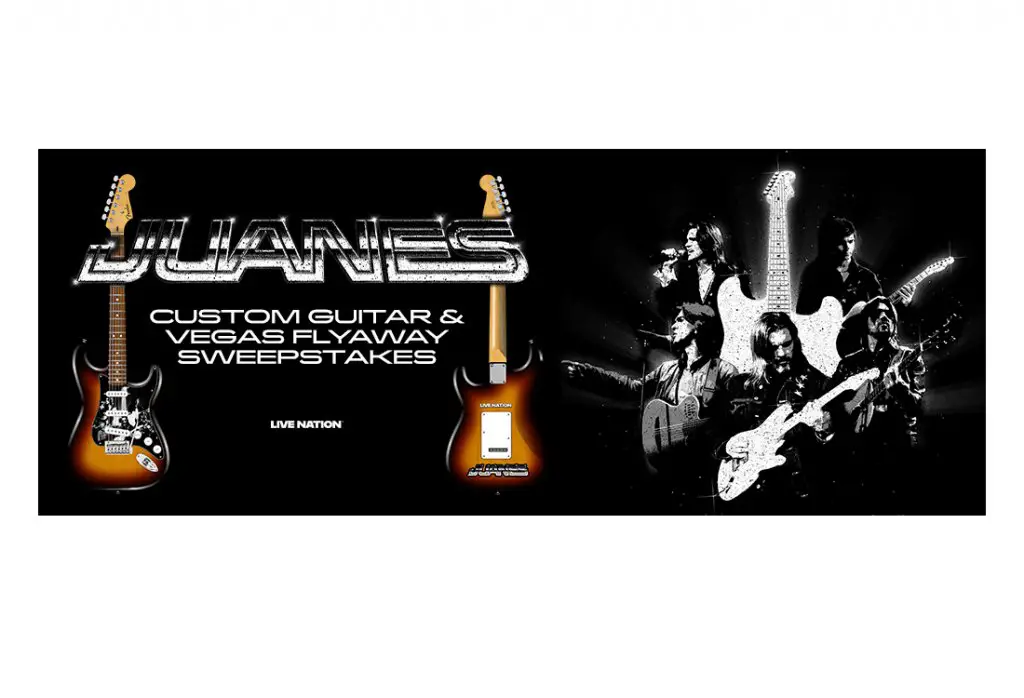 Juanes Ultimate Fan Sweepstakes - Win A Trip For Two To Las Vegas