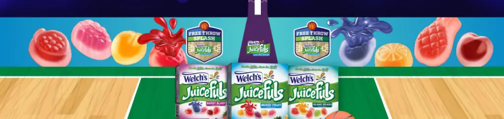 Juicefuls Free Throw Splash Sweepstakes – Win Instant Free Welch’s Fruit Snacks (Over 10,000 Winners)