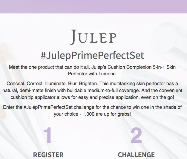 #JulepPrimePerfectSet Sweepstakes