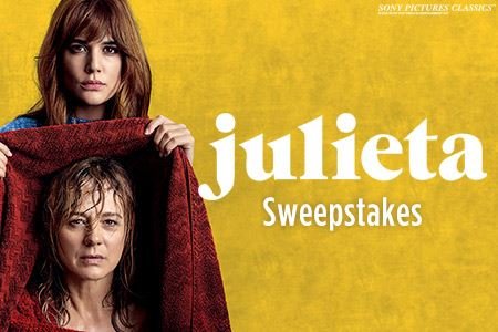 JULIETA Sweepstakes