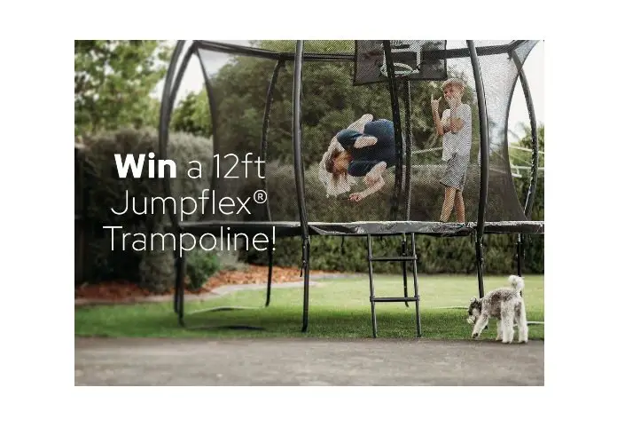 Jumpflex Trampoline Giveaway - Win a 12ft Trampoline