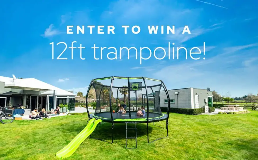 Jumpflex Trampoline Giveaway - Win A FLEX120 12ft Jumpflex Trampoline