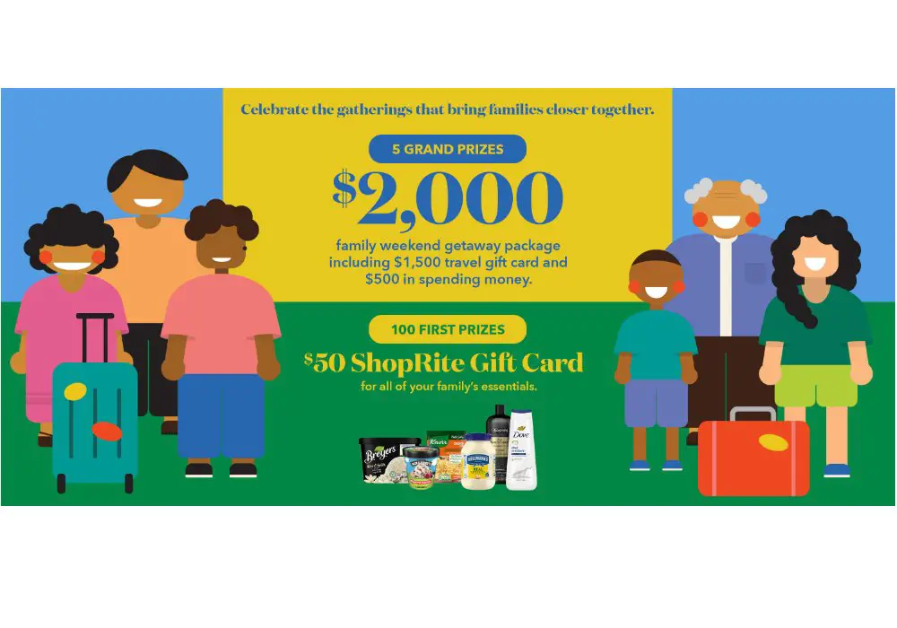 Juntos Ultimate Family Getaway - Win A $1,500 Travel Gift Card + $500 Cash (Limited States)