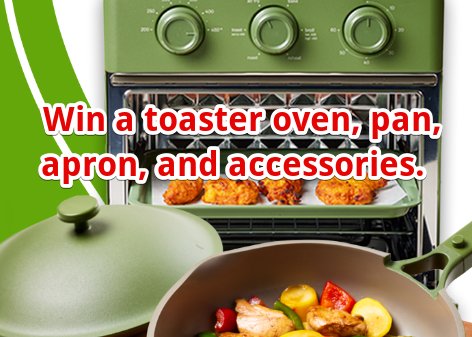 Just Bare Always Wonderful Giveaway - Win A Toaster Oven, Always Pan & More {3 Winners}