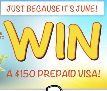 Just Because It's June Giveaway