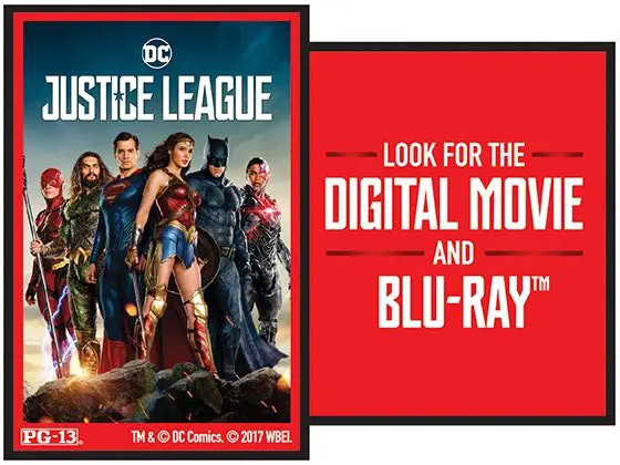 Justice League on Digital Sweepstakes