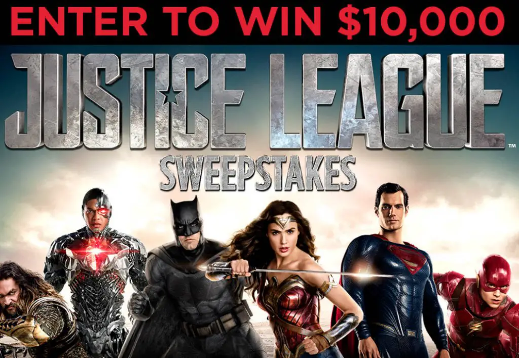 Justice League Sweepstakes