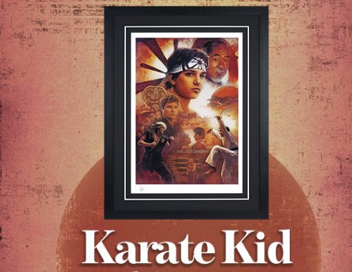Karate Kid 35th Anniversary Fine Art Print Giveaway