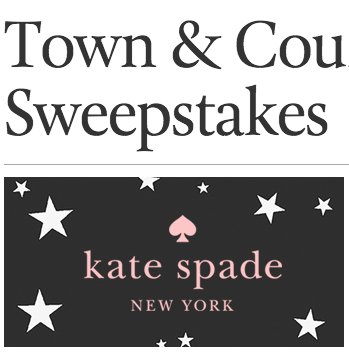 Kate Spade Sweepstakes