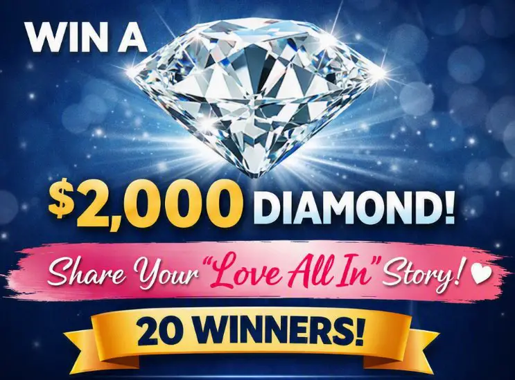 KAY Diamond Contest - $2,000 Loose Diamonds, 20 Winners