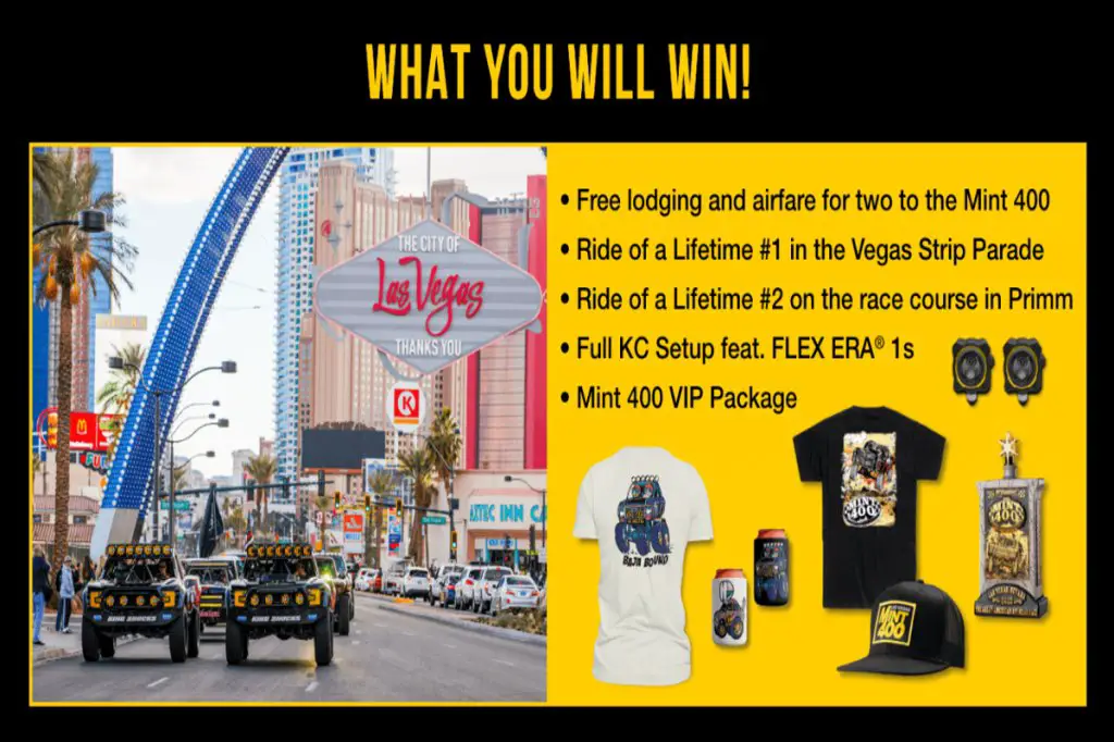 KC HiLites Mint 400 Monster Truck Giveaway - Win A Trip To Las Vegas + Monster Truck Ride