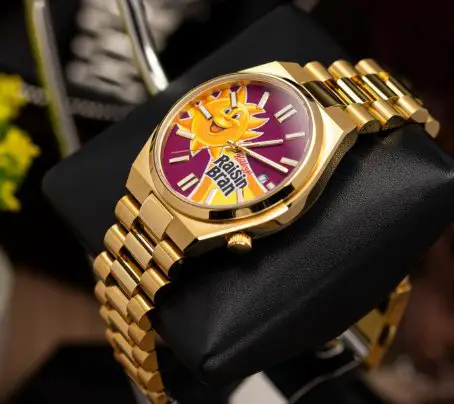 Kellogg’s Raisin Bran x IFL Custom Raisin Bran Watch Giveaway - Win  a Custom Raisin Bran Watch