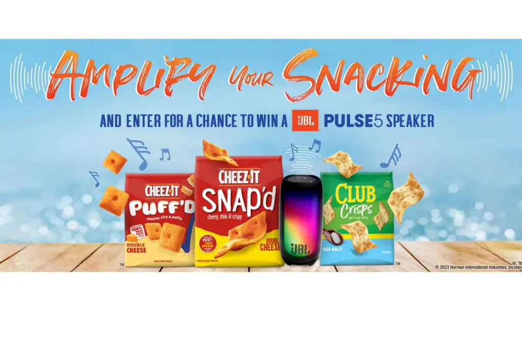 Kellogg's Summertainment Sweepstakes - Win A JBL® Pulse 5 Speaker (300 Winners)