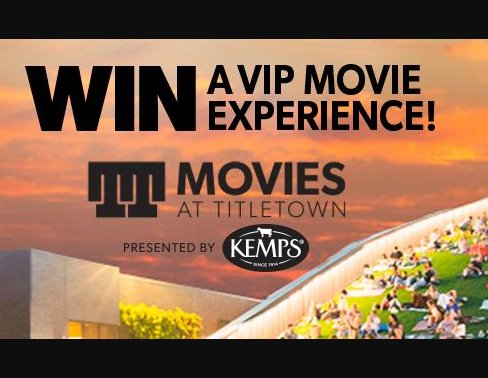 Kemps Movie Sweepstakes - Host A Premiere Movie Event For Friends & Family