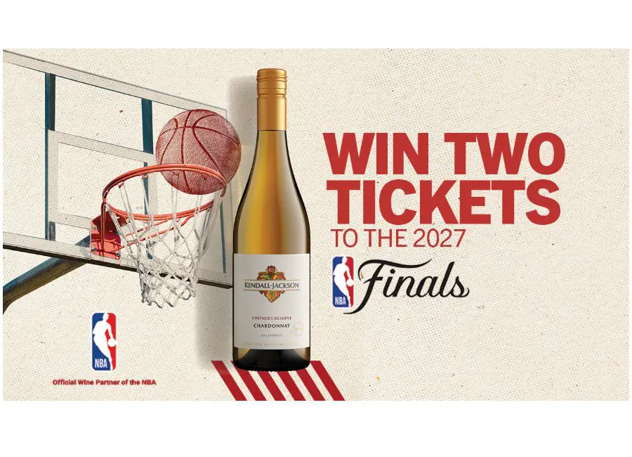 Kendall-Jackson & 2027 NBA Finals Sweepstakes - Win Two 2027 NBA Finals Tickets & $2,000