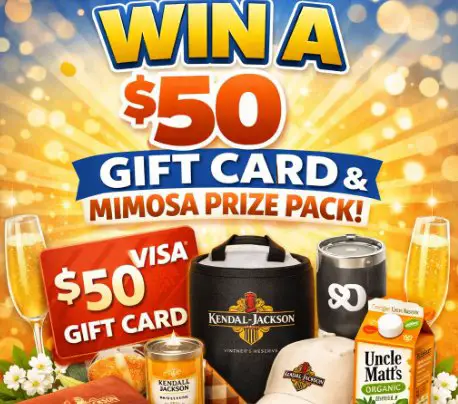 Kendall-Jackson x Uncle Matt’s Organic Orange Juice Sweepstakes - Win a Perfect Mimosa Kit (15 Winners)