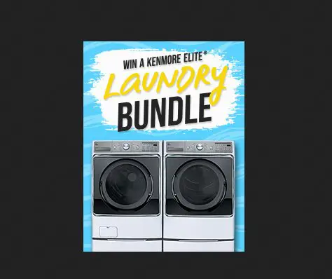 Kenmore Elite Laundry Pair Sweepstakes