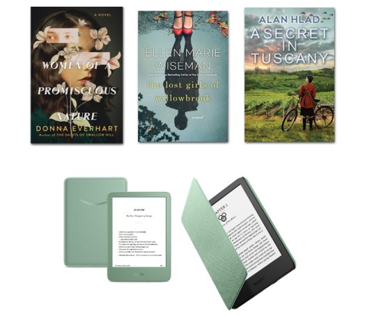 Kensington “Curl Up with History” Giveaway - Win 3 books + a Kindle