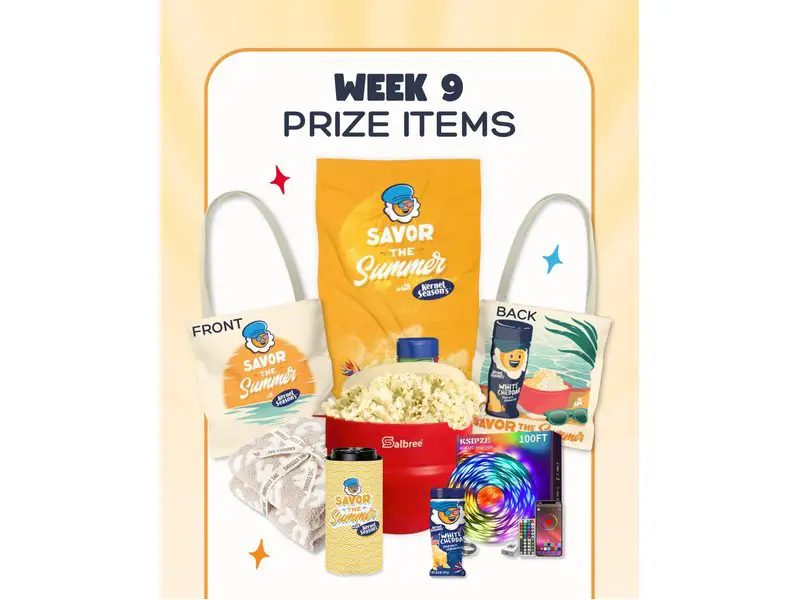 Kernel Season's Savor The Summer Giveaway - Win A Movie Night Prize Pack & Merch